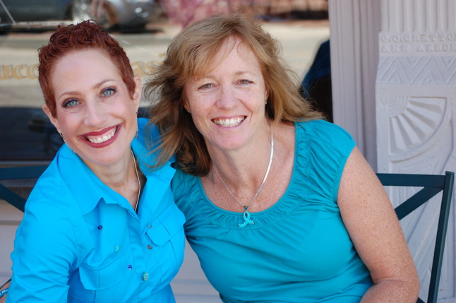 Marcie Paul & Pam Dalhmann 8.25.12.JPG